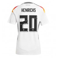 Maglie da calcio Germania Benjamin Henrichs #20 Prima Maglia Europei 2024 Manica Corta